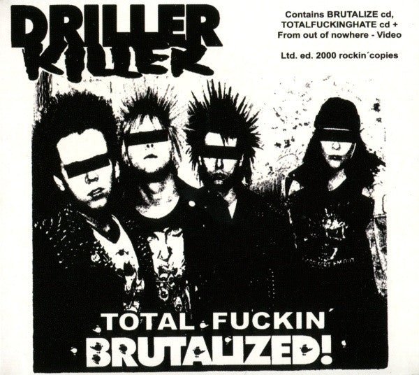 Driller Killer - Total Fucking Brutalized - Frozen Records - CD
