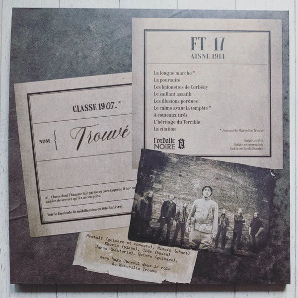 FT-17 - AISNE 1914 - Frozen Records - Vinyl