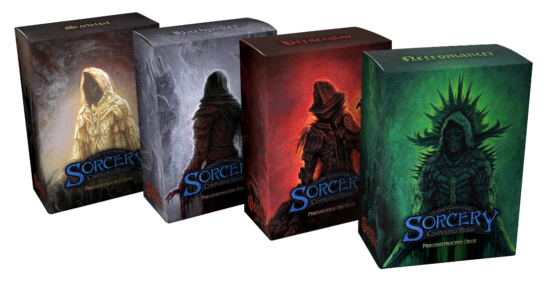 Sorcery TCG - Gothic Preconstructed Deck Display: Prophets of Doom (4 Decks) - EN