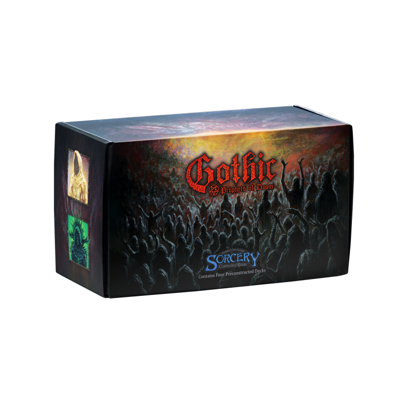 Sorcery TCG - Gothic Preconstructed Deck Display: Prophets of Doom (4 Decks) - EN