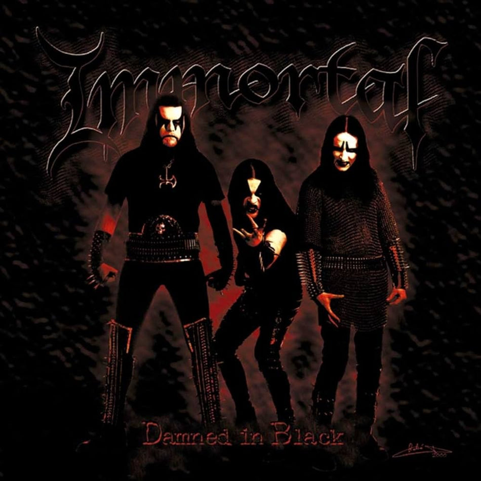 Immortal - Damned In Black - Frozen Records - Vinyl