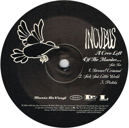 Incubus - A Crow Left Of The Murder... - Frozen Records - Vinyl