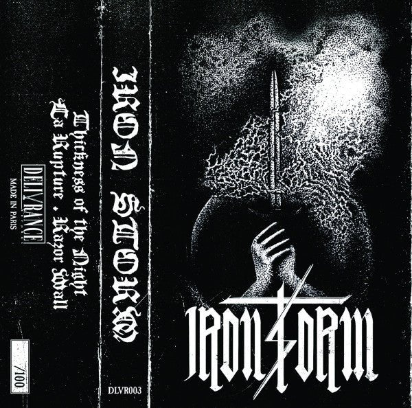 Iron Storm - Promo Tape 2022 - Frozen Records - Cass, Ltd, Num, Promo