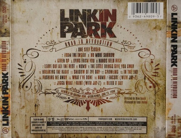 Linkin Park - Road To Revolution: Live At Milton Keynes - Frozen Records - CD