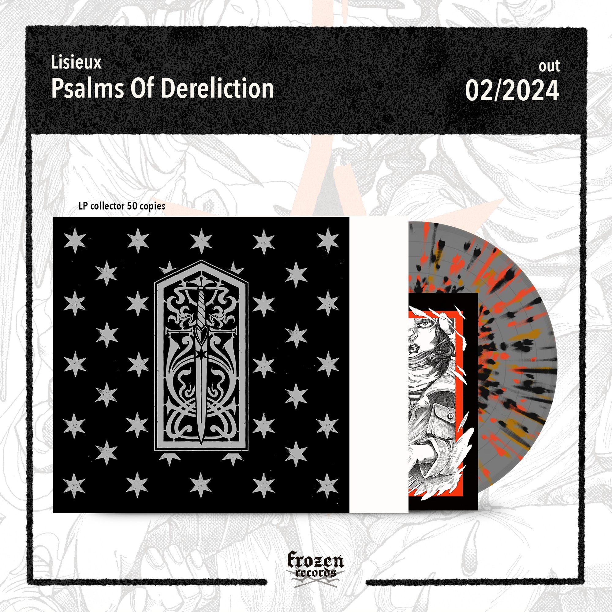 Lisieux - Psalms Of Dereliction - Frozen Records - Vinyl