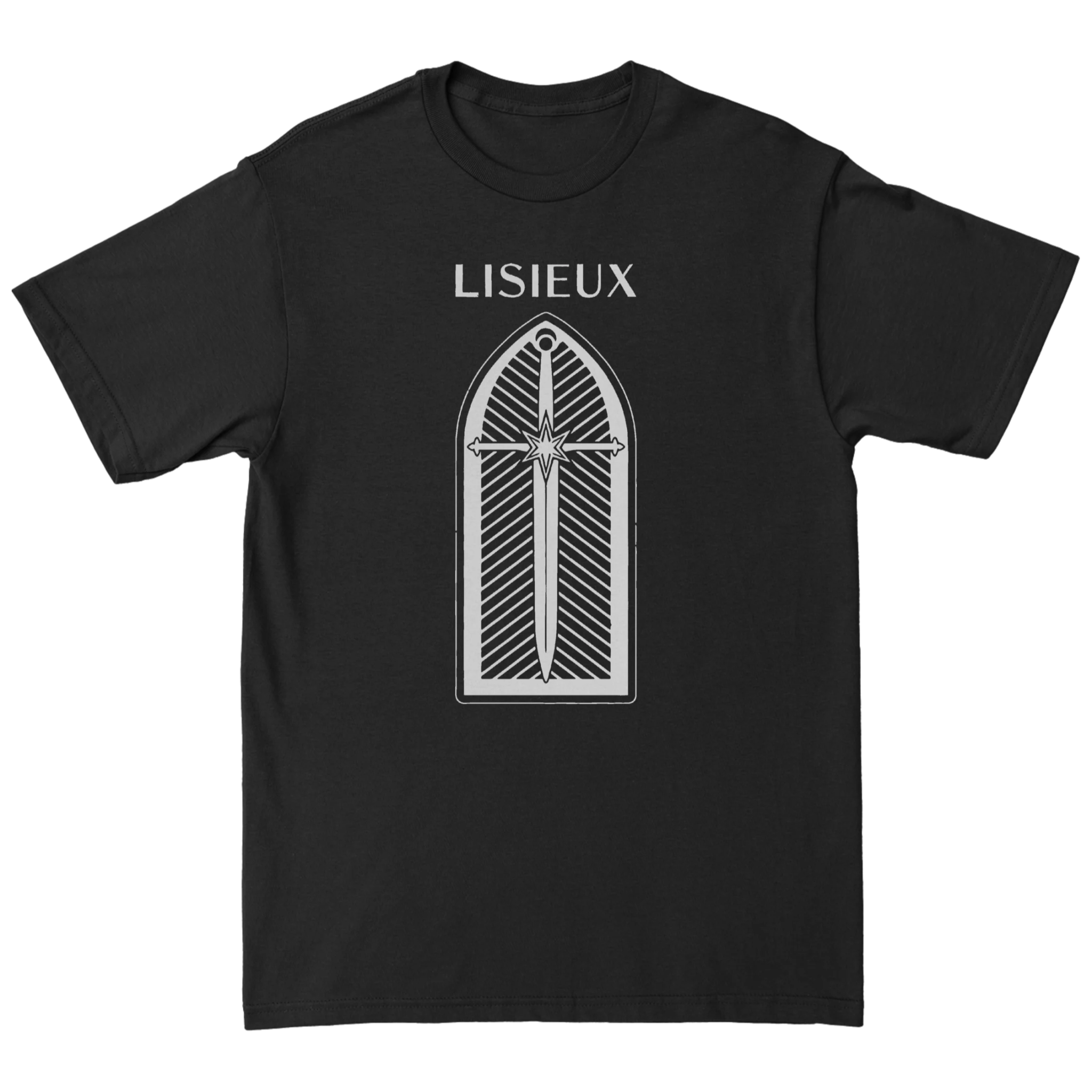 Lisieux - Sword Black T-Shirt - Frozen Records - Merch