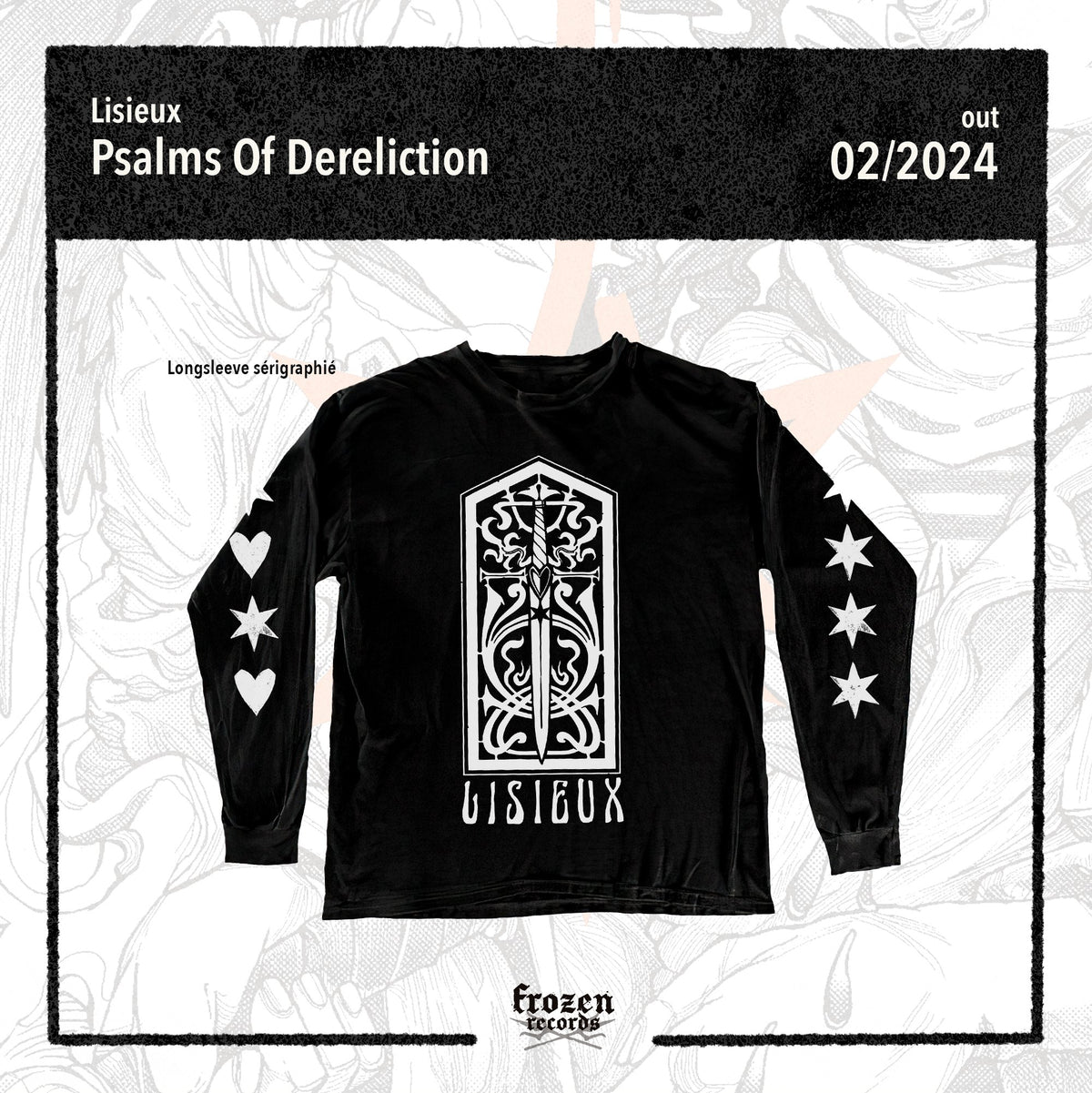 Lisieux - Sword & Stars Longsleeve - Frozen Records - Merch