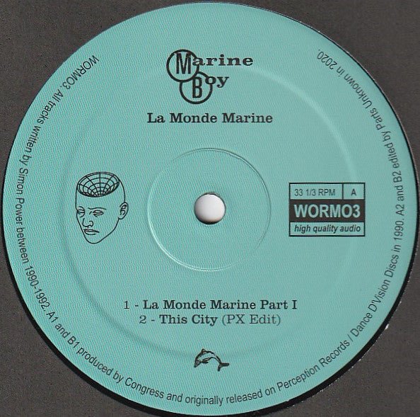 Marine Boy - La Monde Marine - Frozen Records - Vinyl