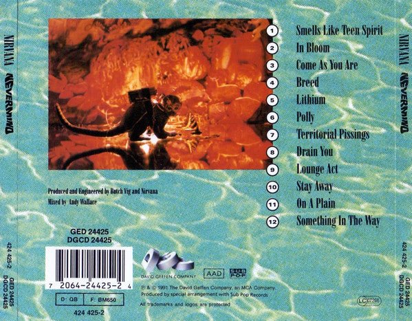 Nirvana - Nevermind - Frozen Records - CD