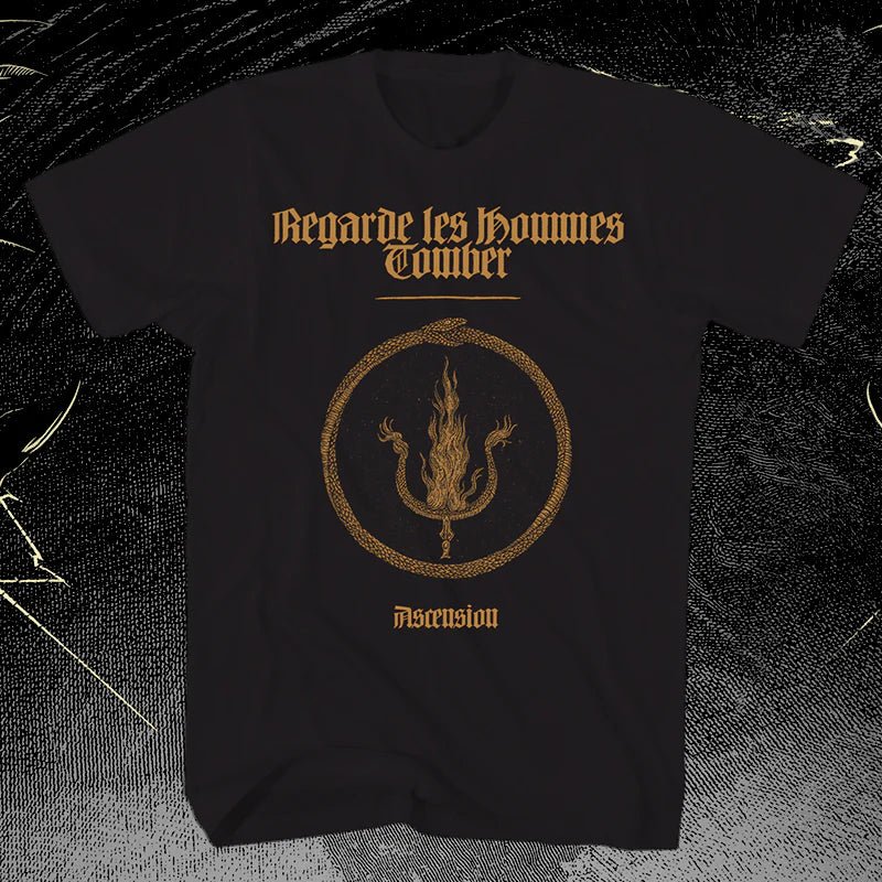 Regarde Les Hommes Tomber - Ascension Gold T-Shirt - Frozen Records - Merch