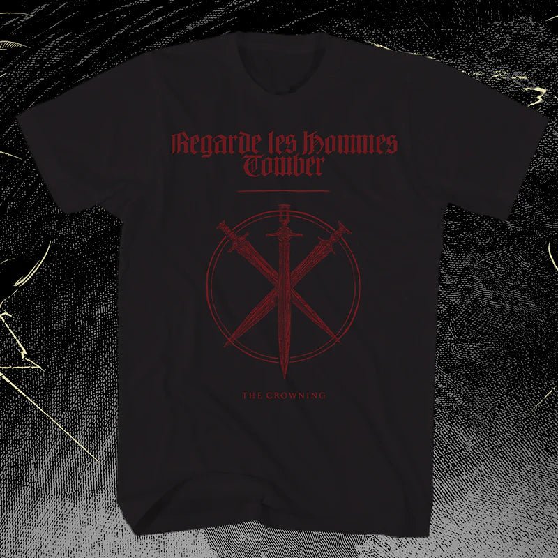 Regarde Les Hommes Tomber - The Crowning Red T-Shirt - Frozen Records - Merch