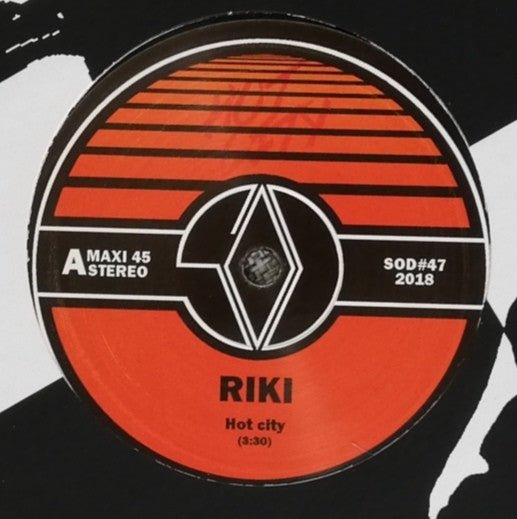 Riki - Hot City - Frozen Records - Vinyl