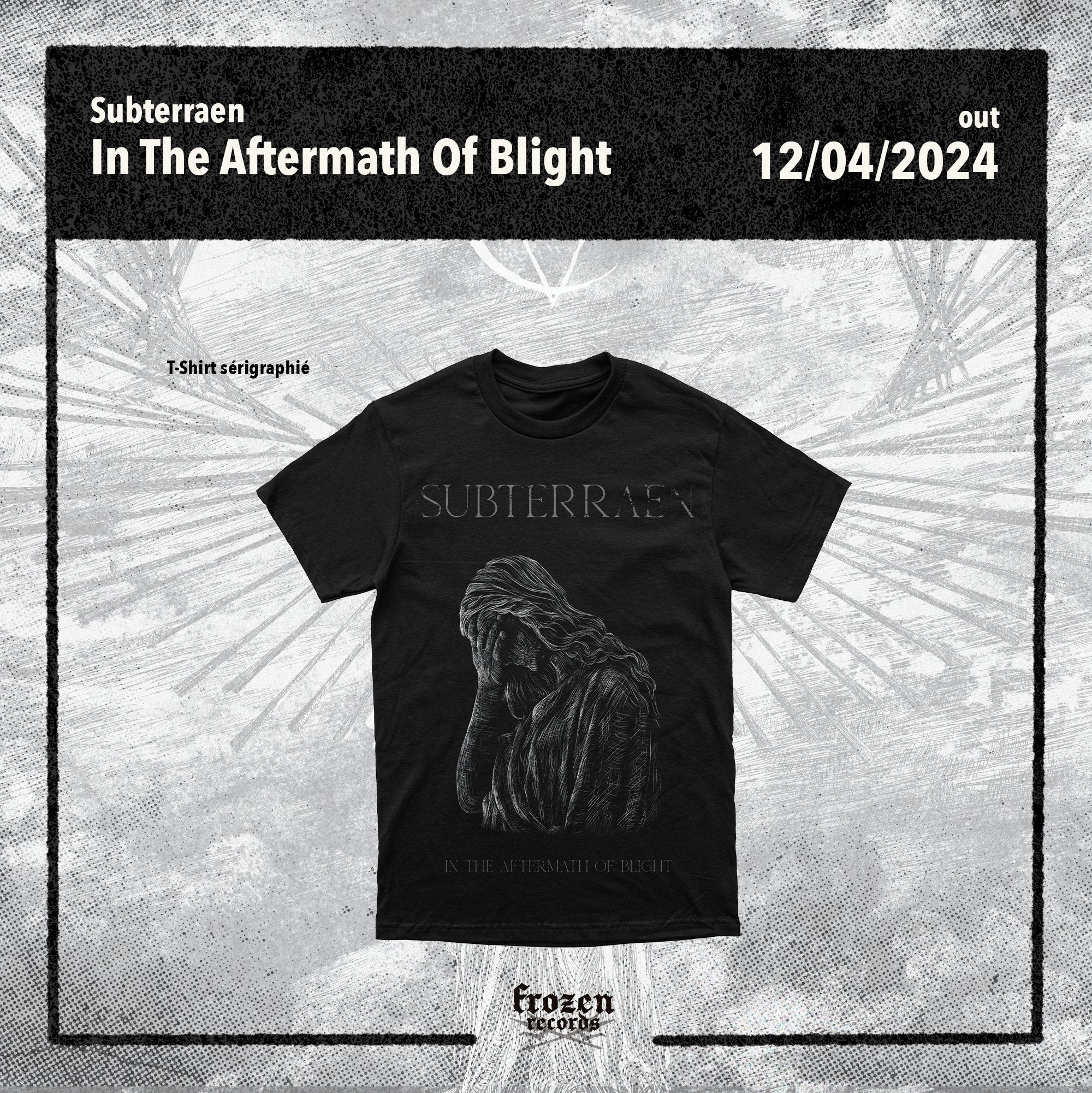 Subterraen - In The Aftermath Of Blight T-Shirt - Frozen Records - Merch