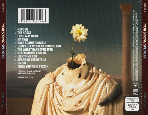 The Offspring - Splinter - Frozen Records - CD
