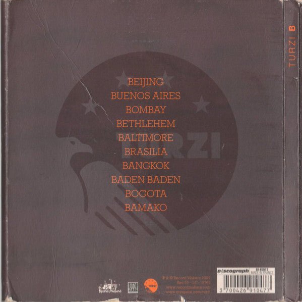 Turzi - B - Frozen Records - CD