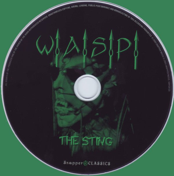 W.A.S.P. - The Sting - Frozen Records - CD