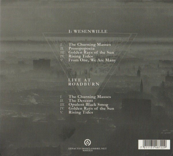 Wesenwille - I: Wesenwille & Live At Roadburn - Frozen Records - CD