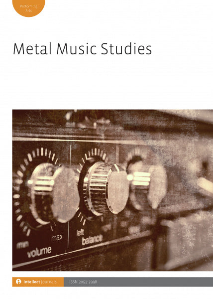 Metal Music Studies (Journal) Volume 3 number 1